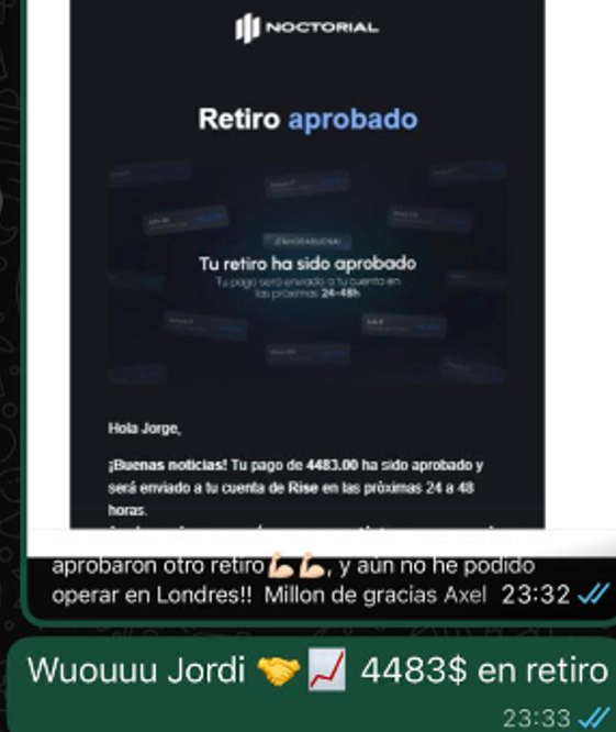 Mensaje alumno