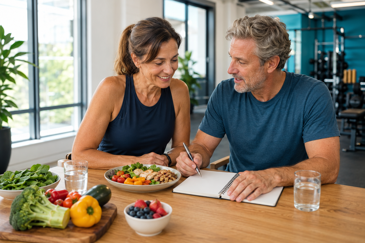 Functional Life client building strength with personalized coaching
