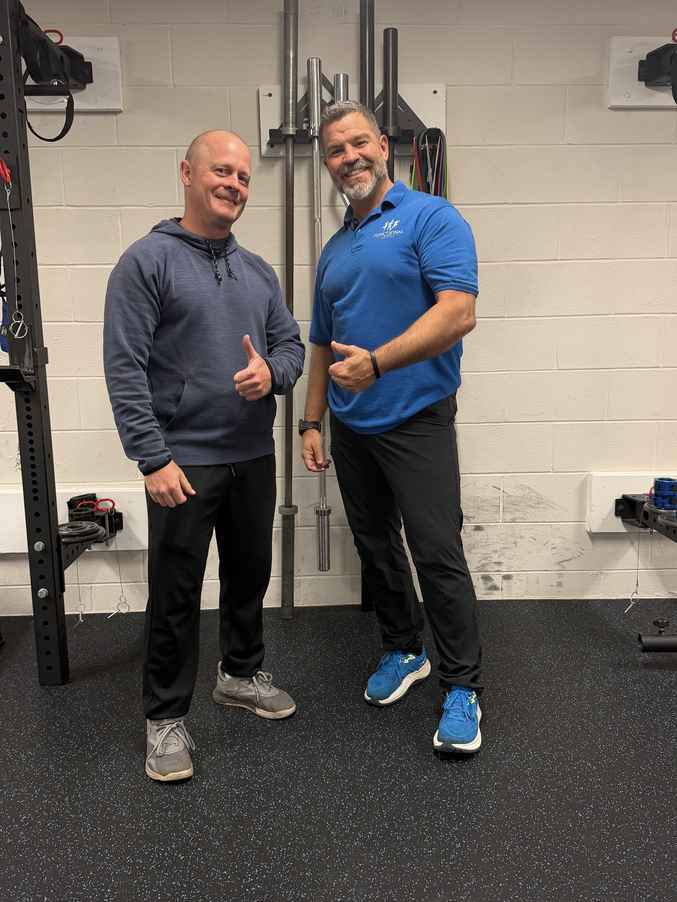 Dr. Eric Pirrone and Coach Bryan Whiteside together at Functional Life