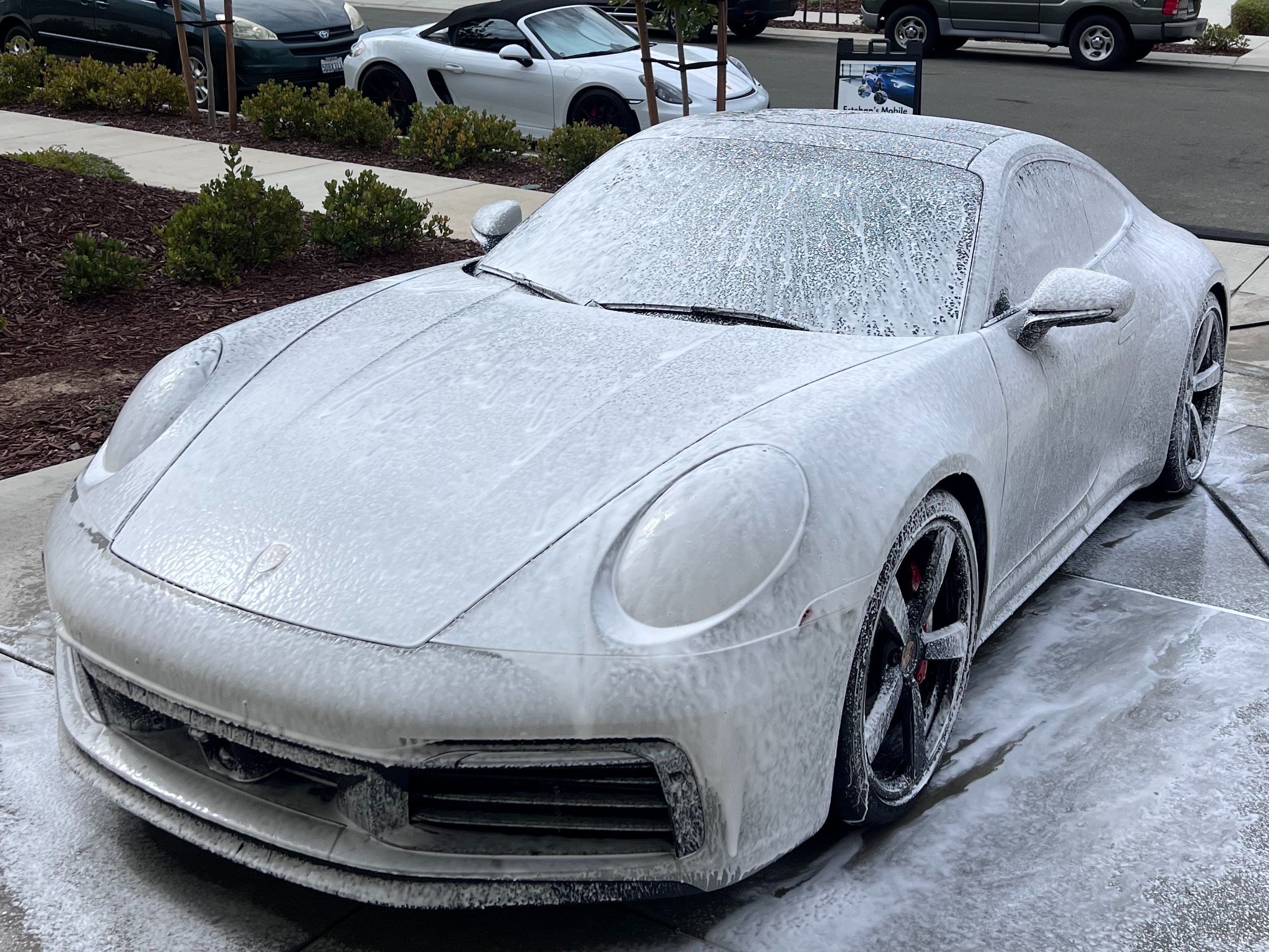 before auto detailing Bolton
