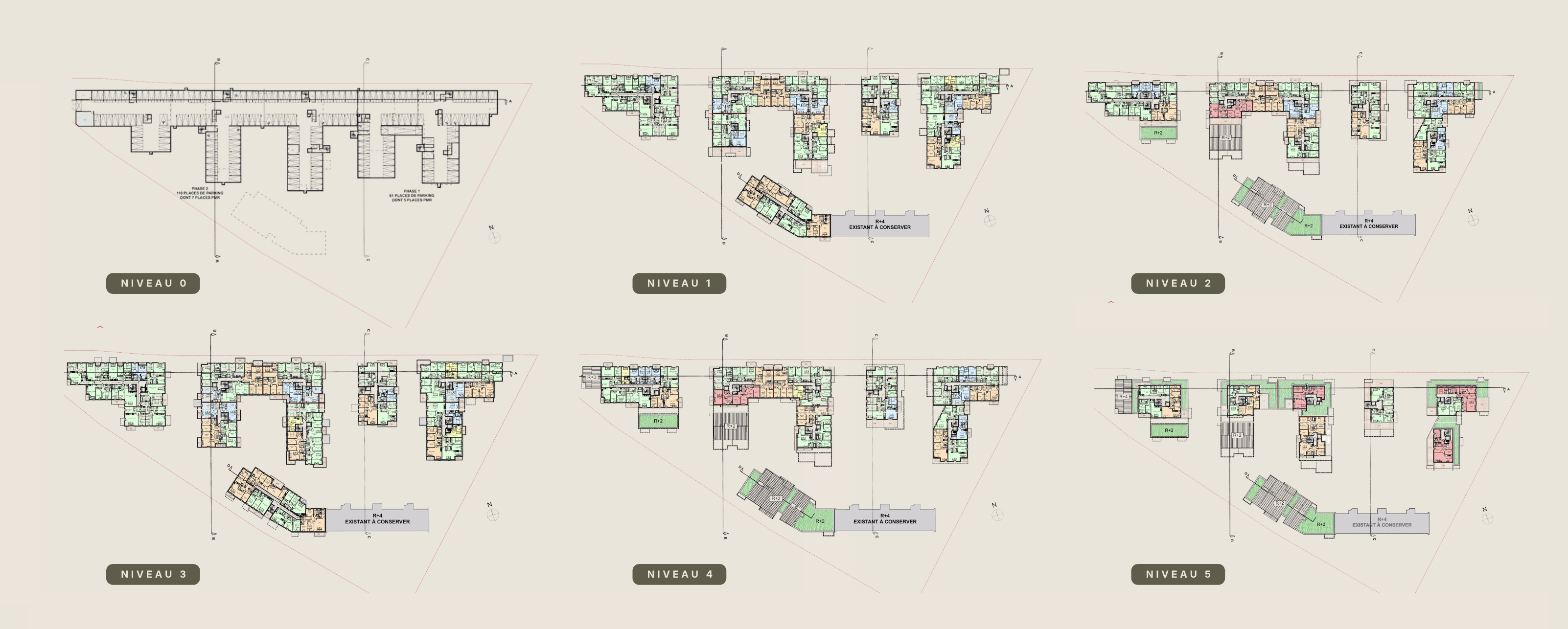 Plans d'étages