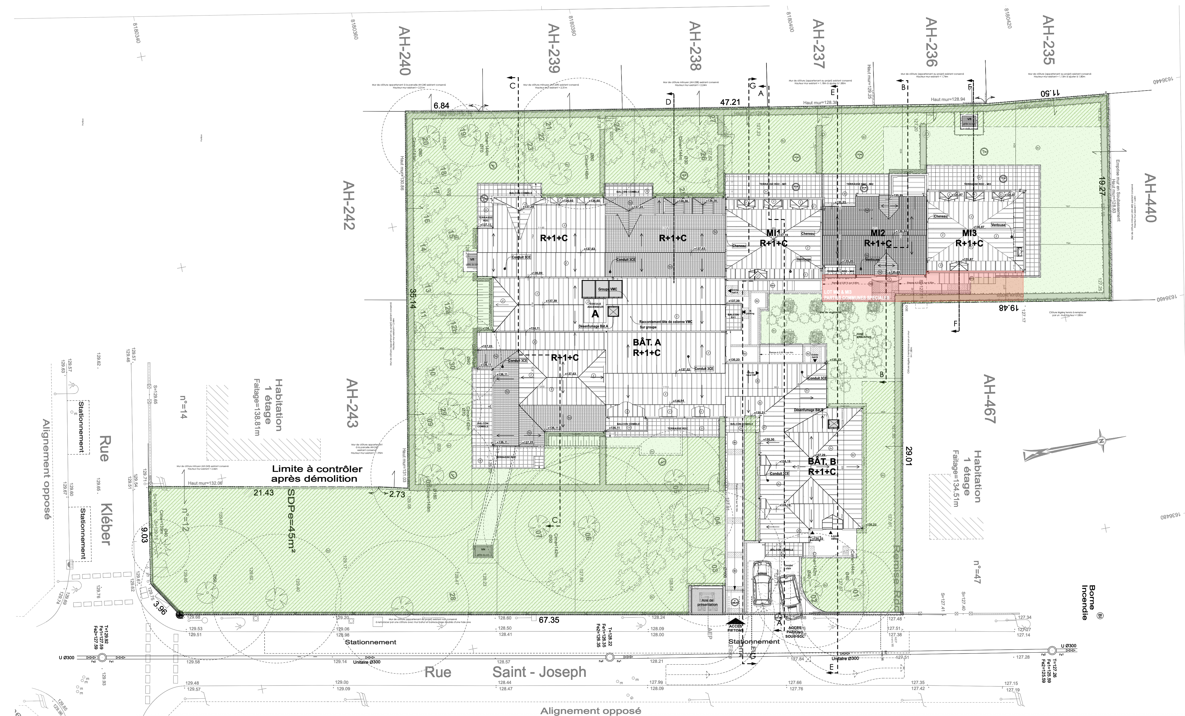 Plan 1er etage