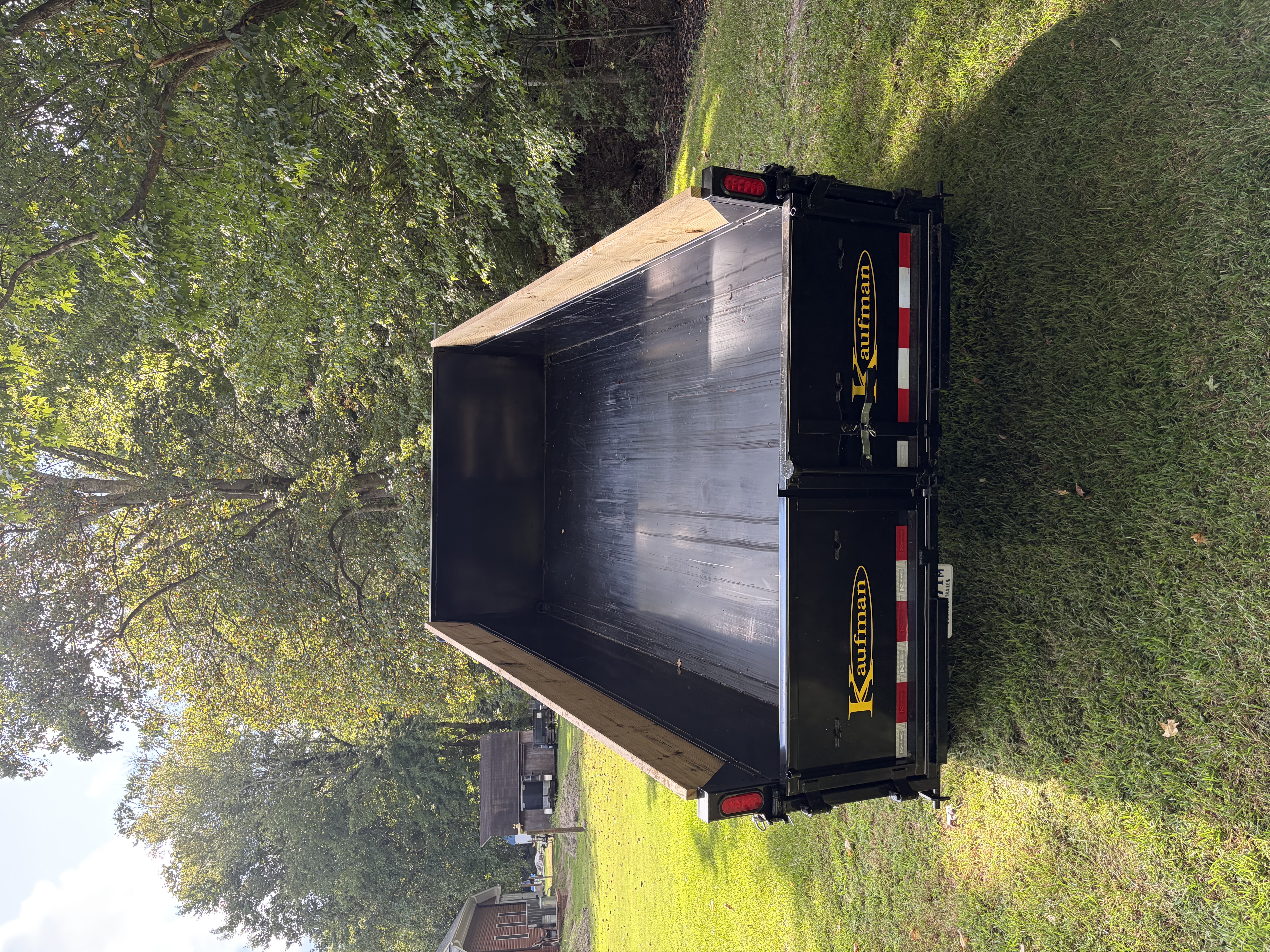7 x 14 dump trailer for rent from Storehouse Solutions LLC in Chesapeake, VA