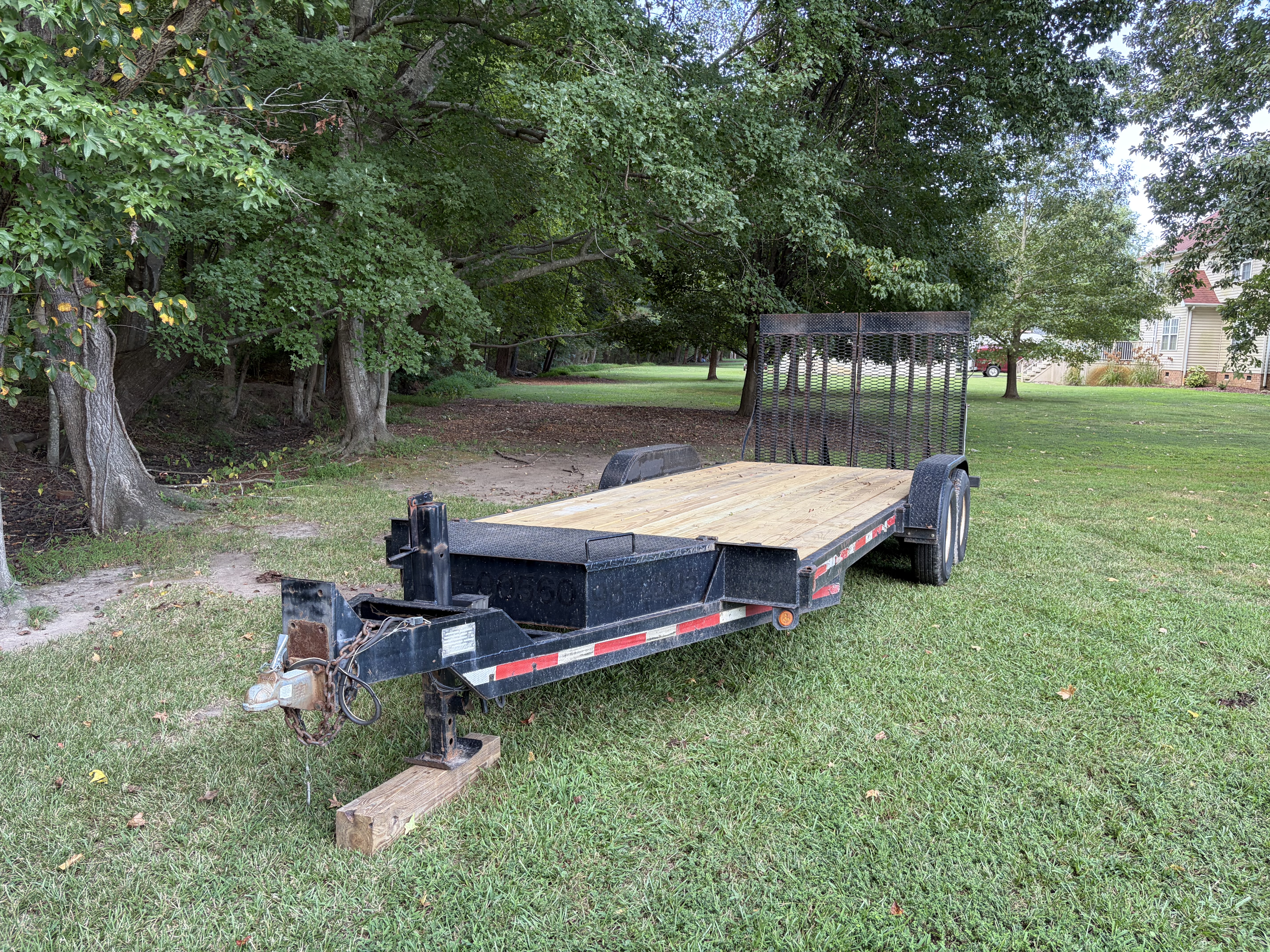 7 x 20 equipment trailer for rent from Storehouse Solutions LLC in Chesapeake, VA