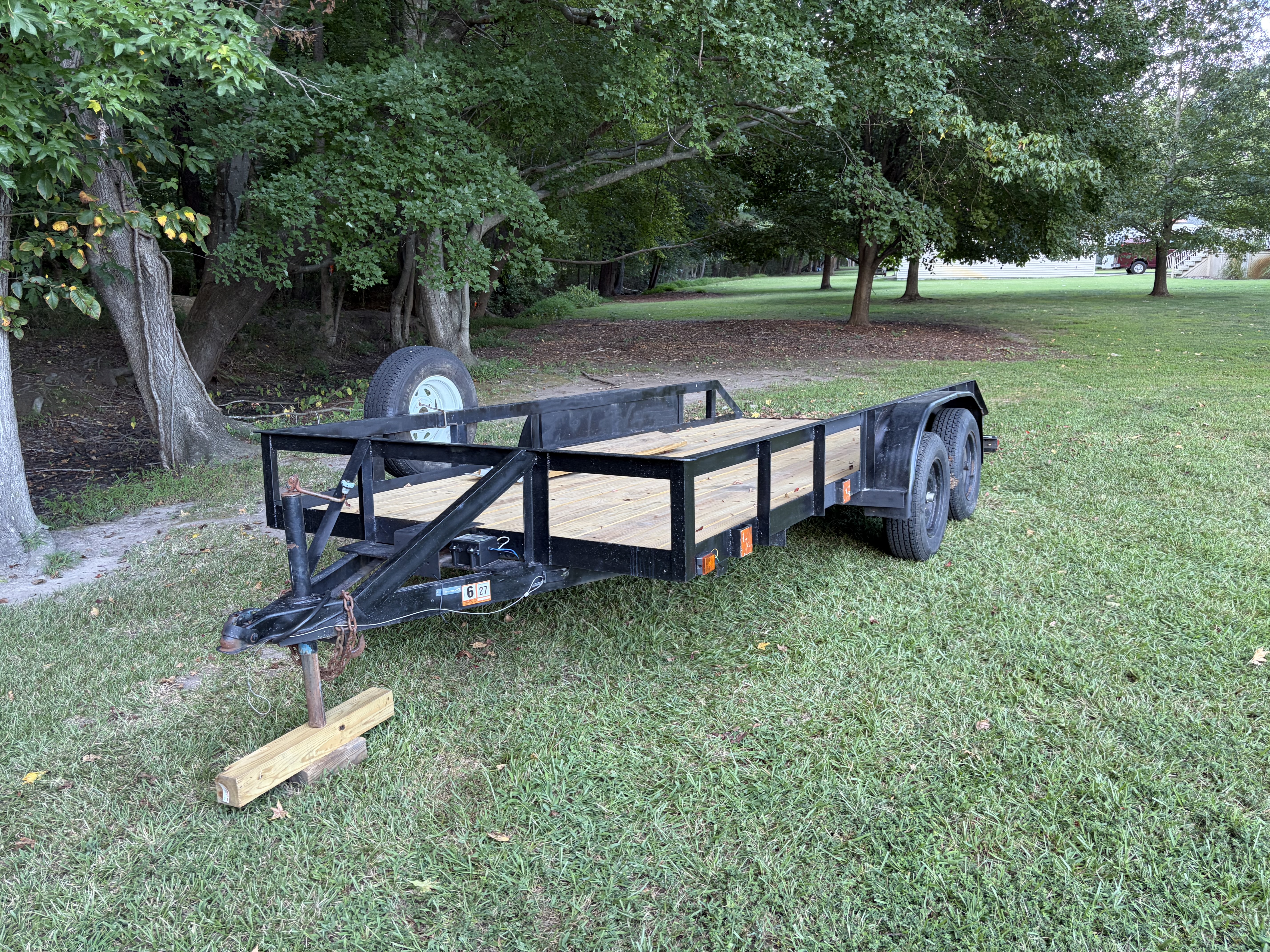 16 foot utility trailer for rent from Storehouse Solutions LLC in Chesapeake, VA