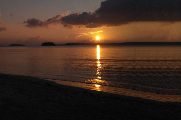 Radhanagar Beach Sunset