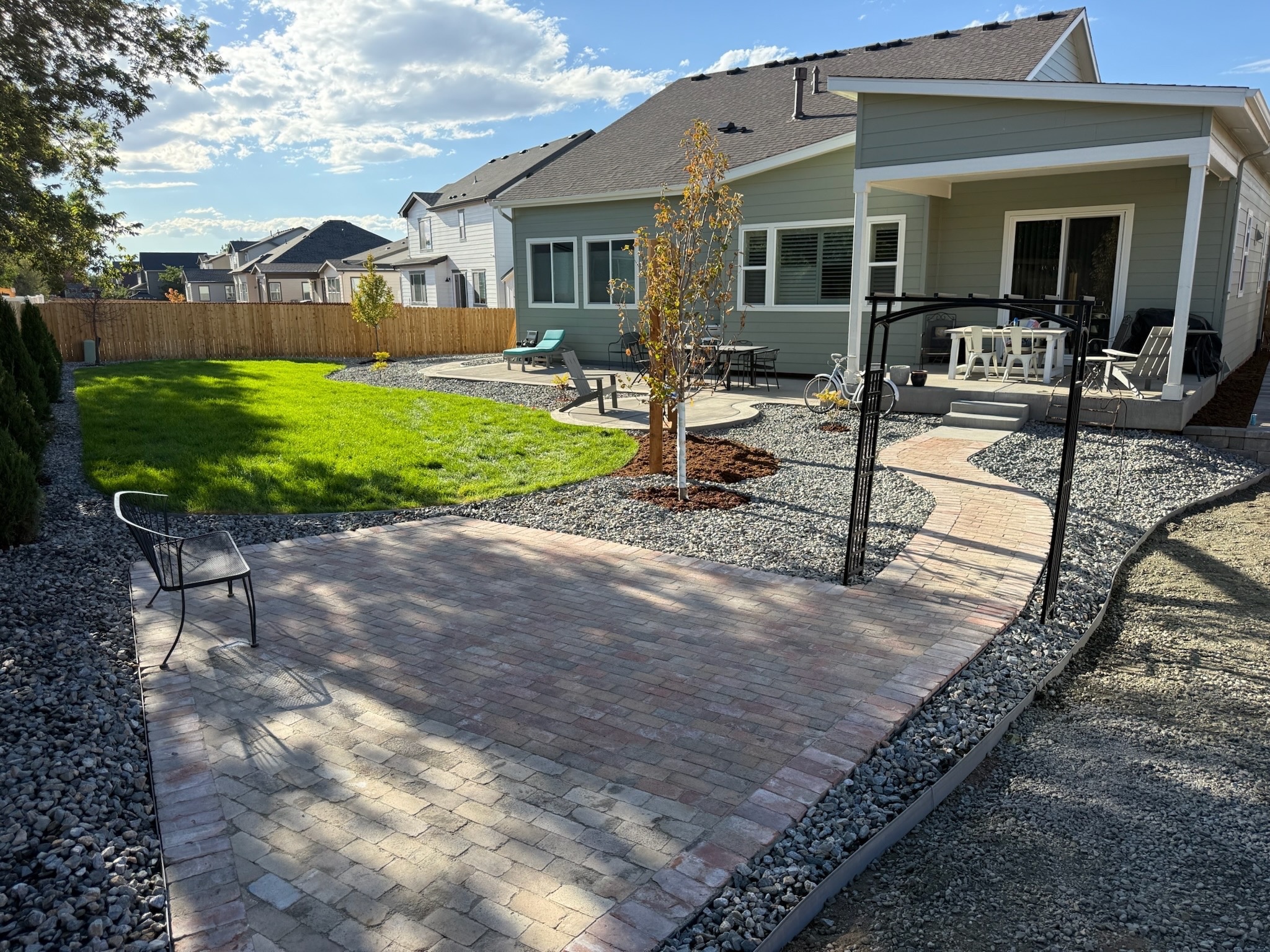 Front lawn