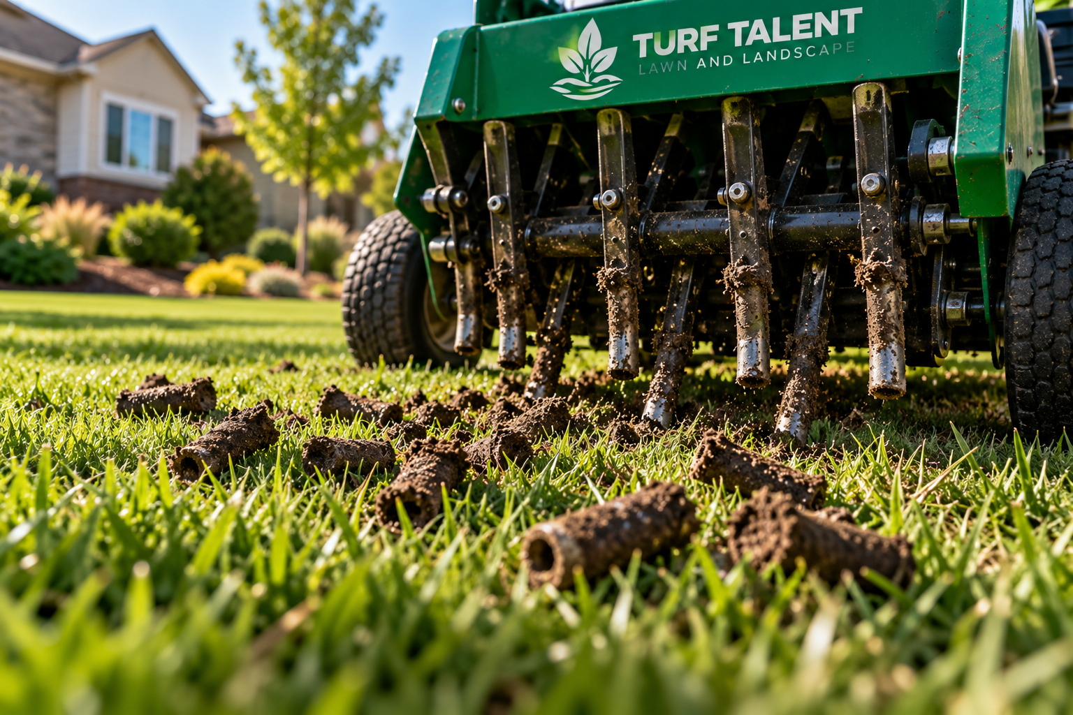 Aeration and lawn care service