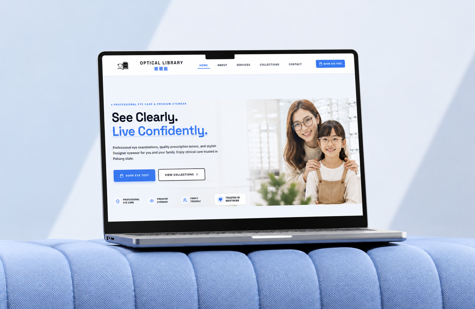 Optical Website, Websites