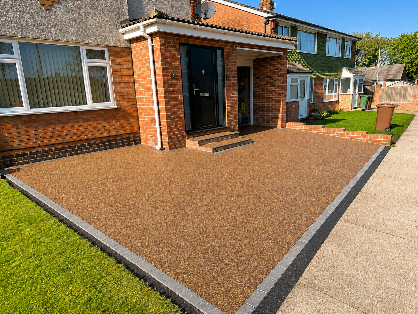 Driveway project in Faversham