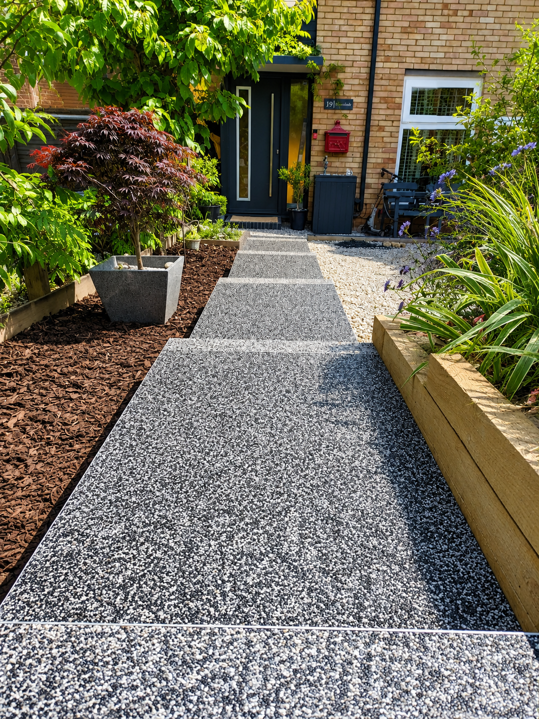 Driveway project in Sandwich
