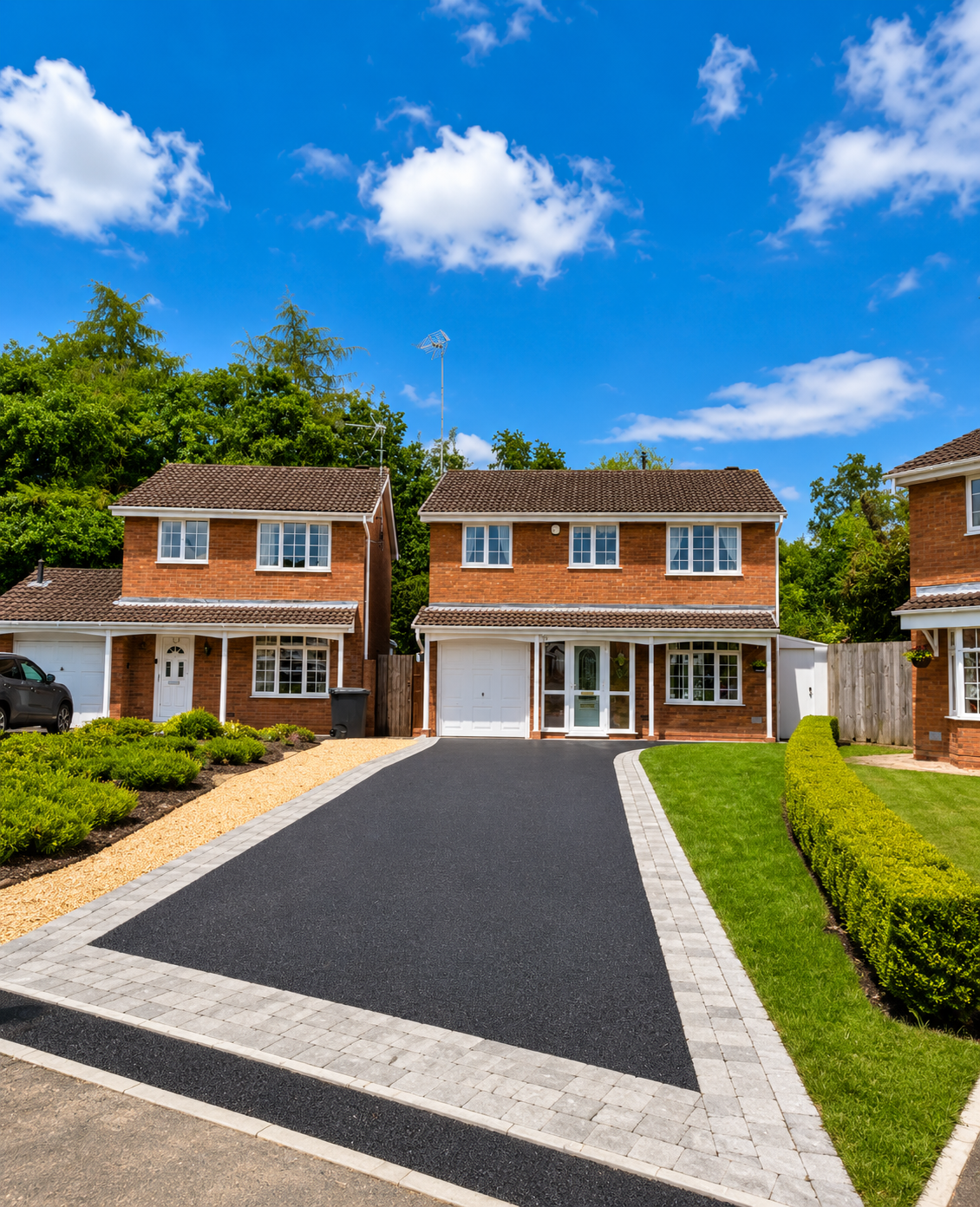 Driveway project in Canterbury