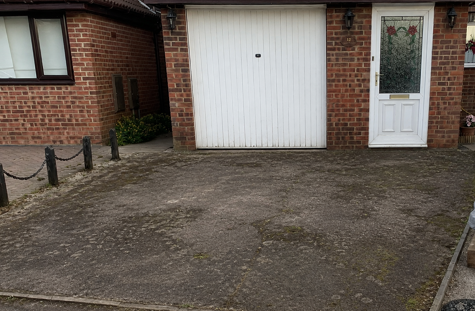 Full Driveway Transformation - before