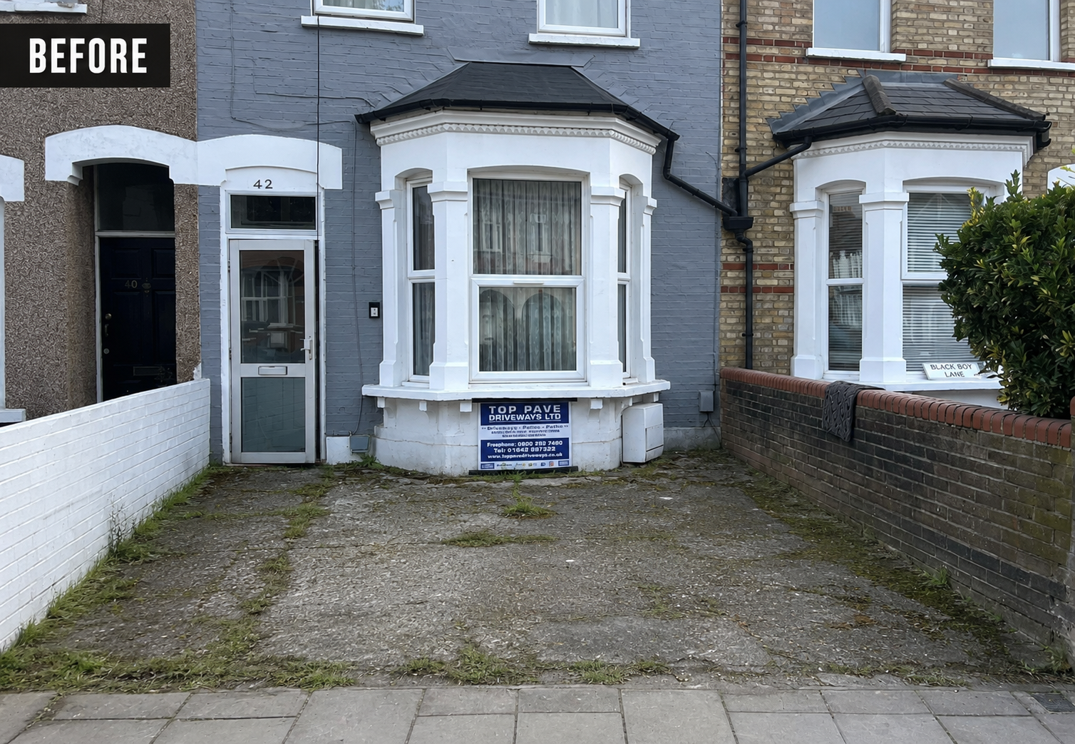 Driveway Resurface - before