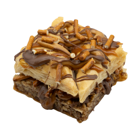 Caramel Chocolate pretzel