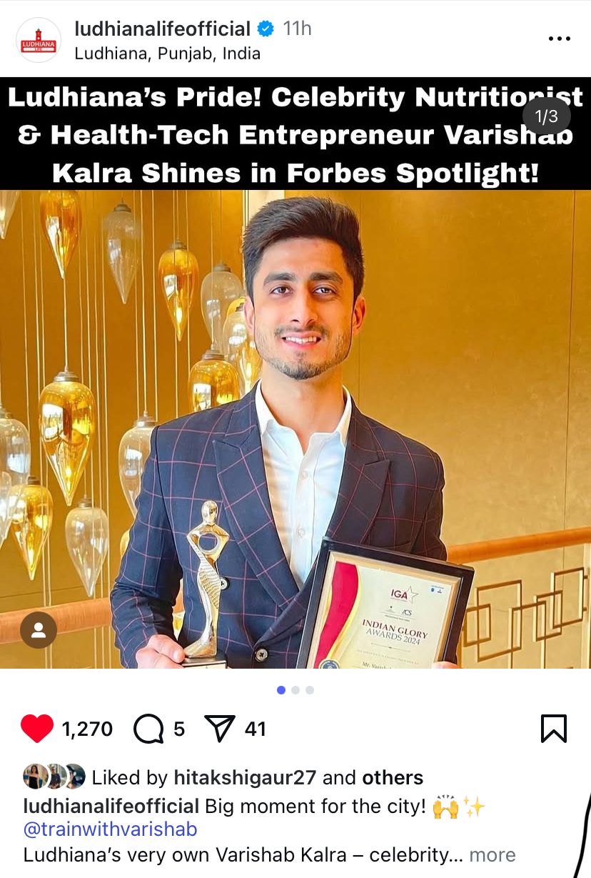 Varishab Kalra — Coach