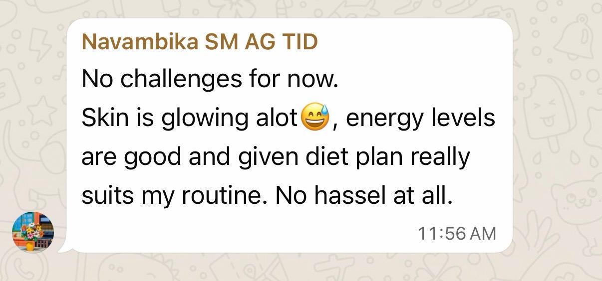 Client testimonial