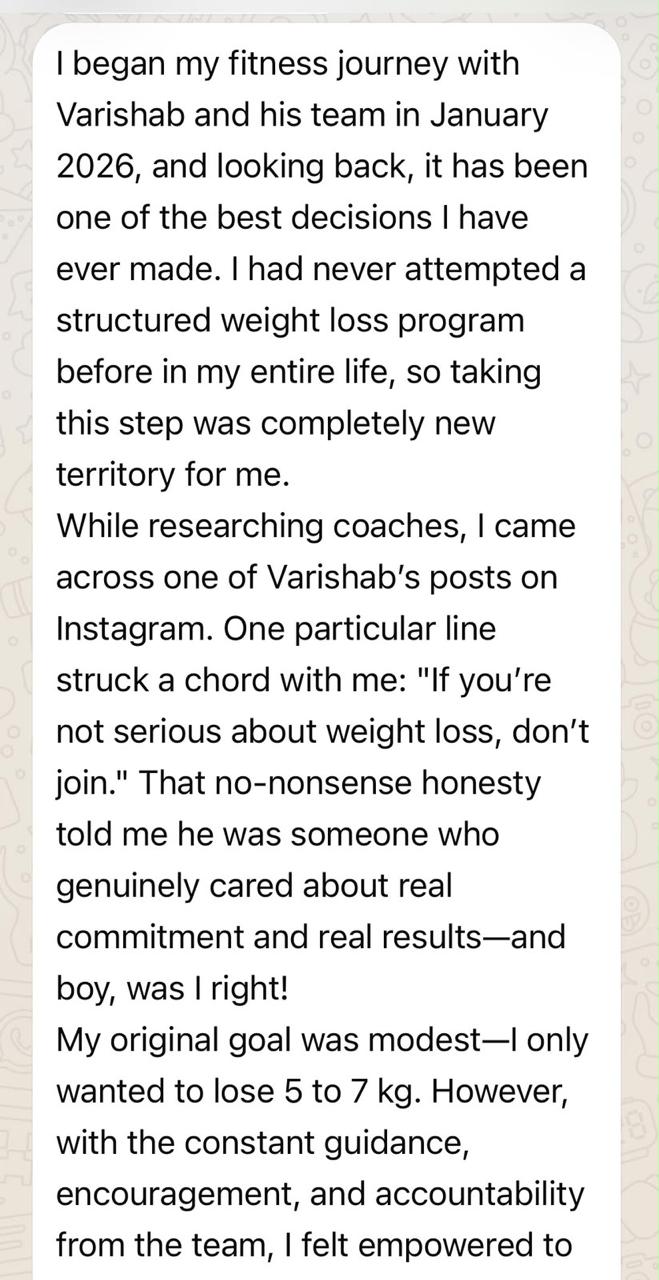 Client testimonial