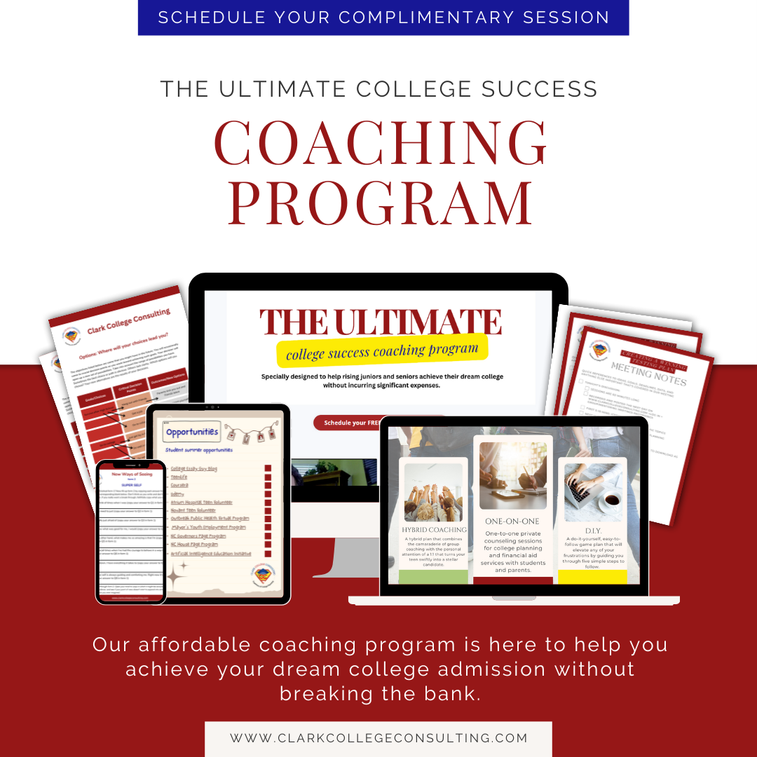 Our affordable coaching program is here to help you achieve your dream college admission without breaking the bank.