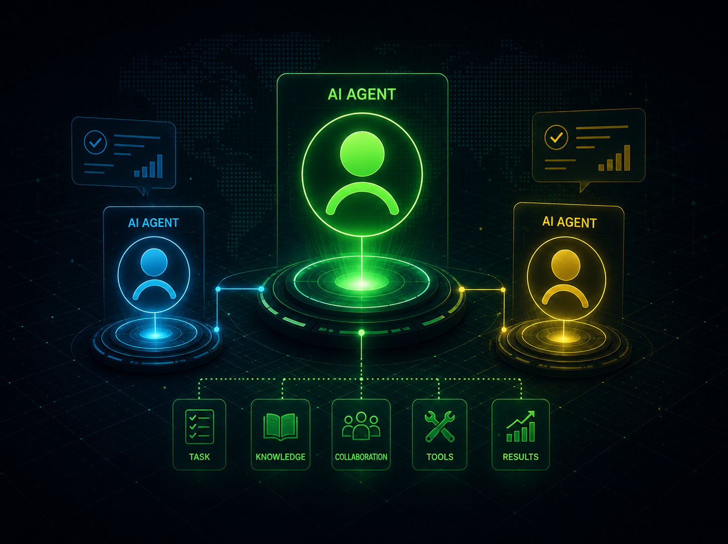 AI agent team workspace