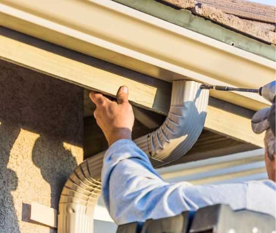 aluminum gutter replacement