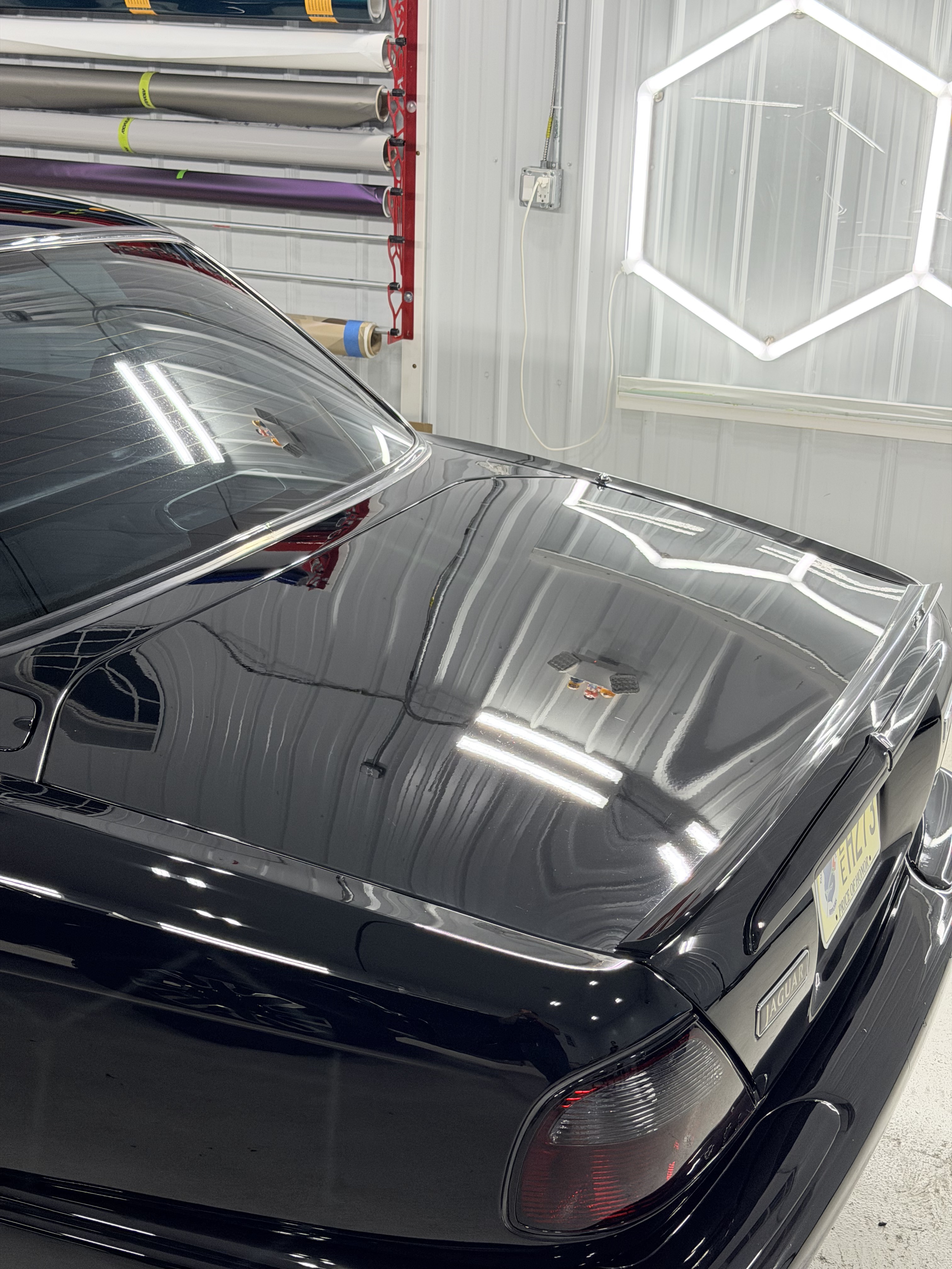 Jaguar Trunk Paint Corrected