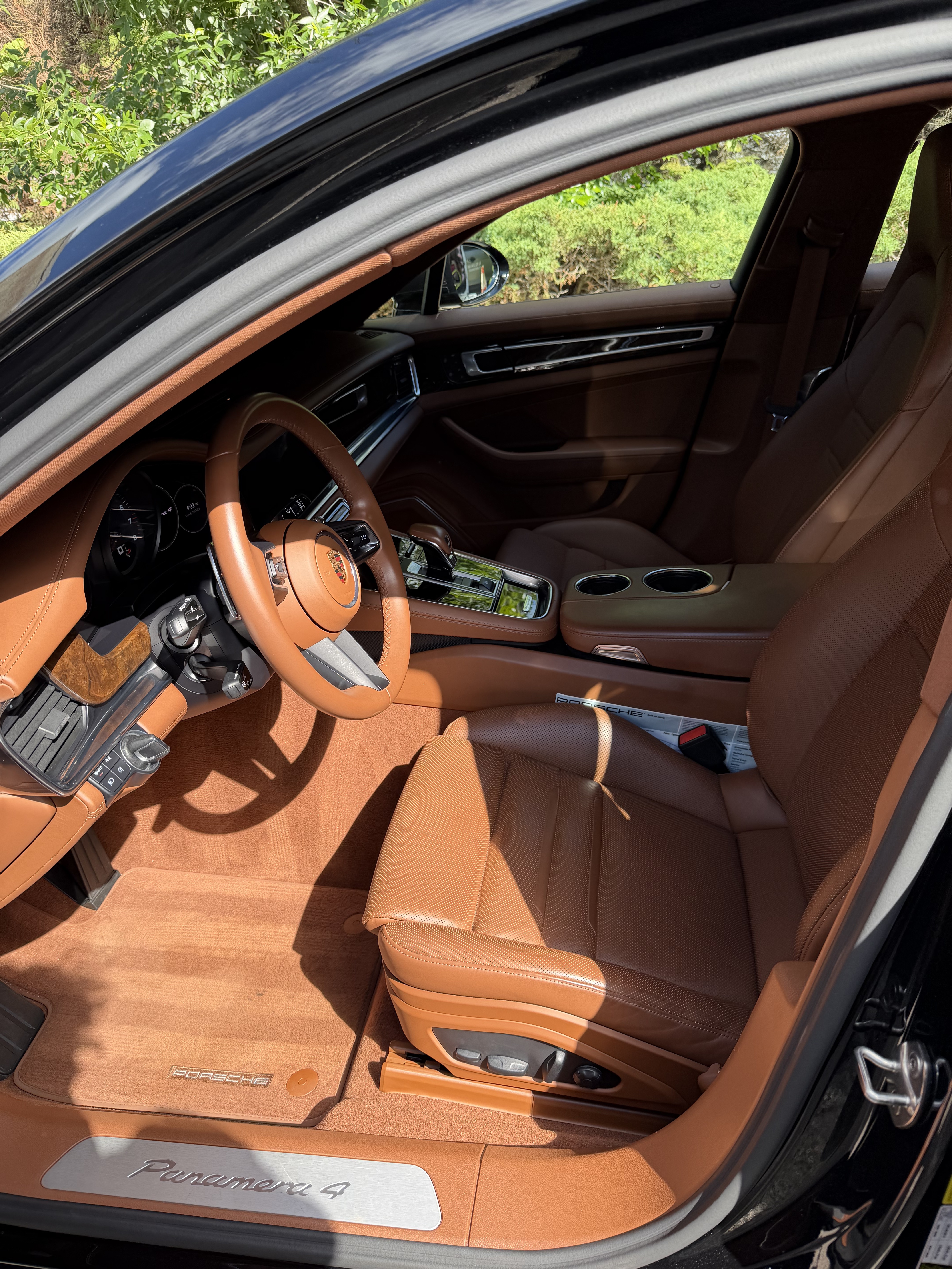 Porsche interior detail