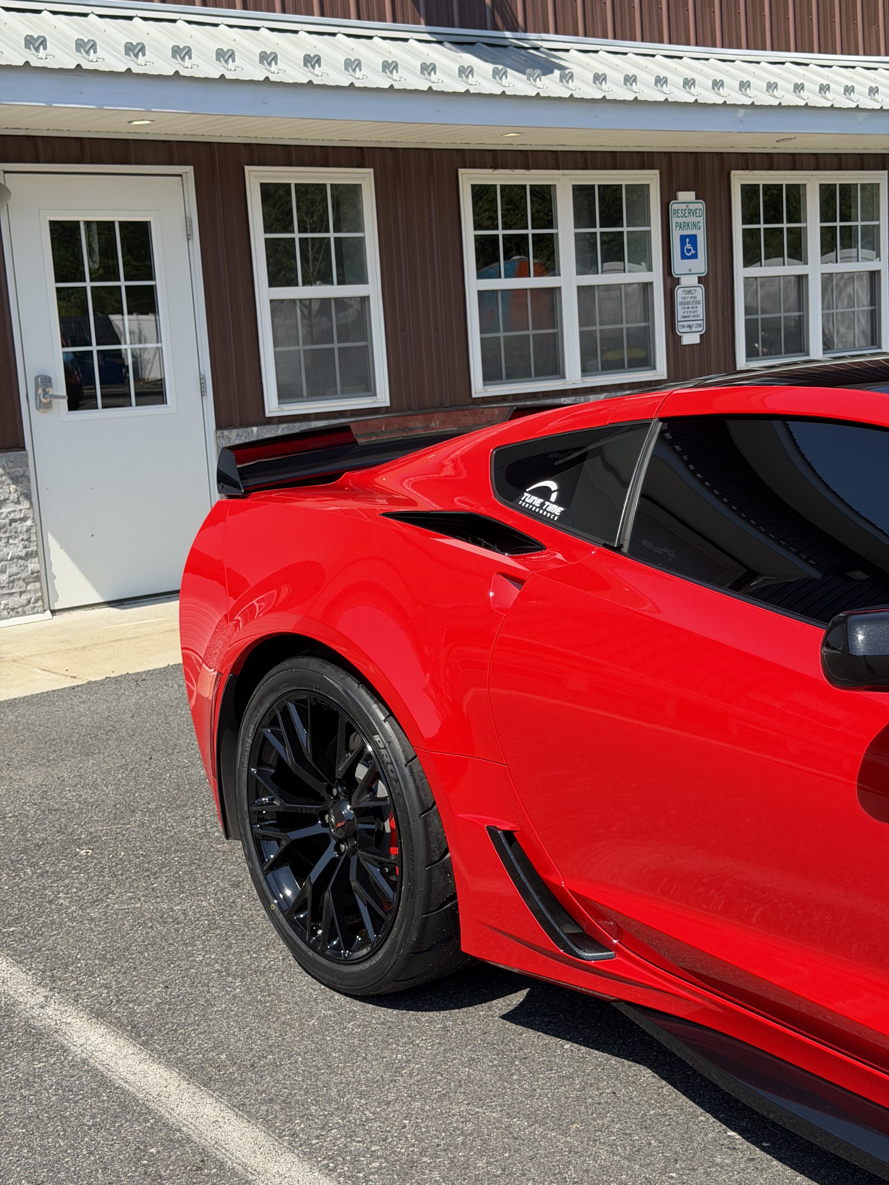 Corvette Z06 Rear Shot