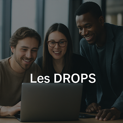 Illustration service les Drops