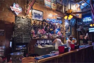Photo of Joe Jimmy's restaurant and outdoor venue in Concan, TX, a great place for dining and entertainment near the Frio River.