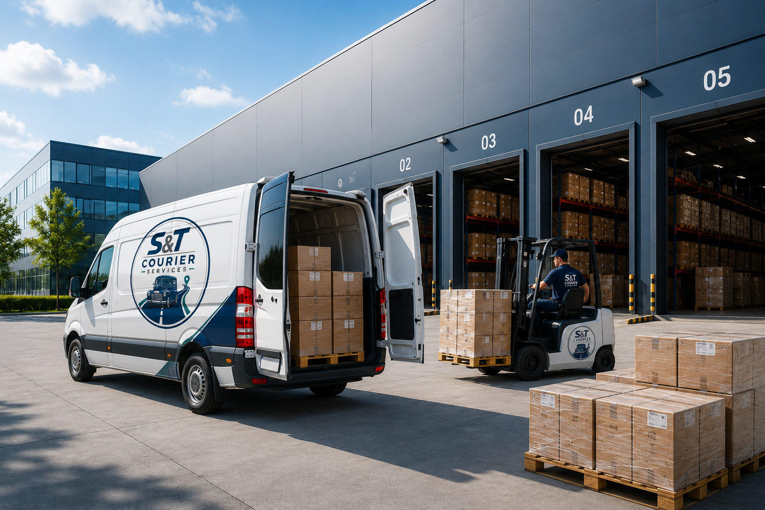 Same-day delivery operations hub