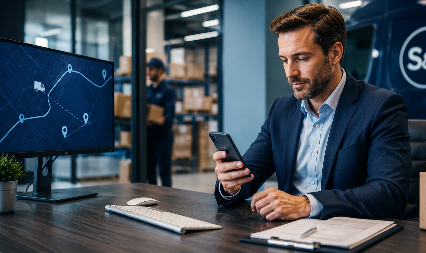 Same-day delivery operations hub