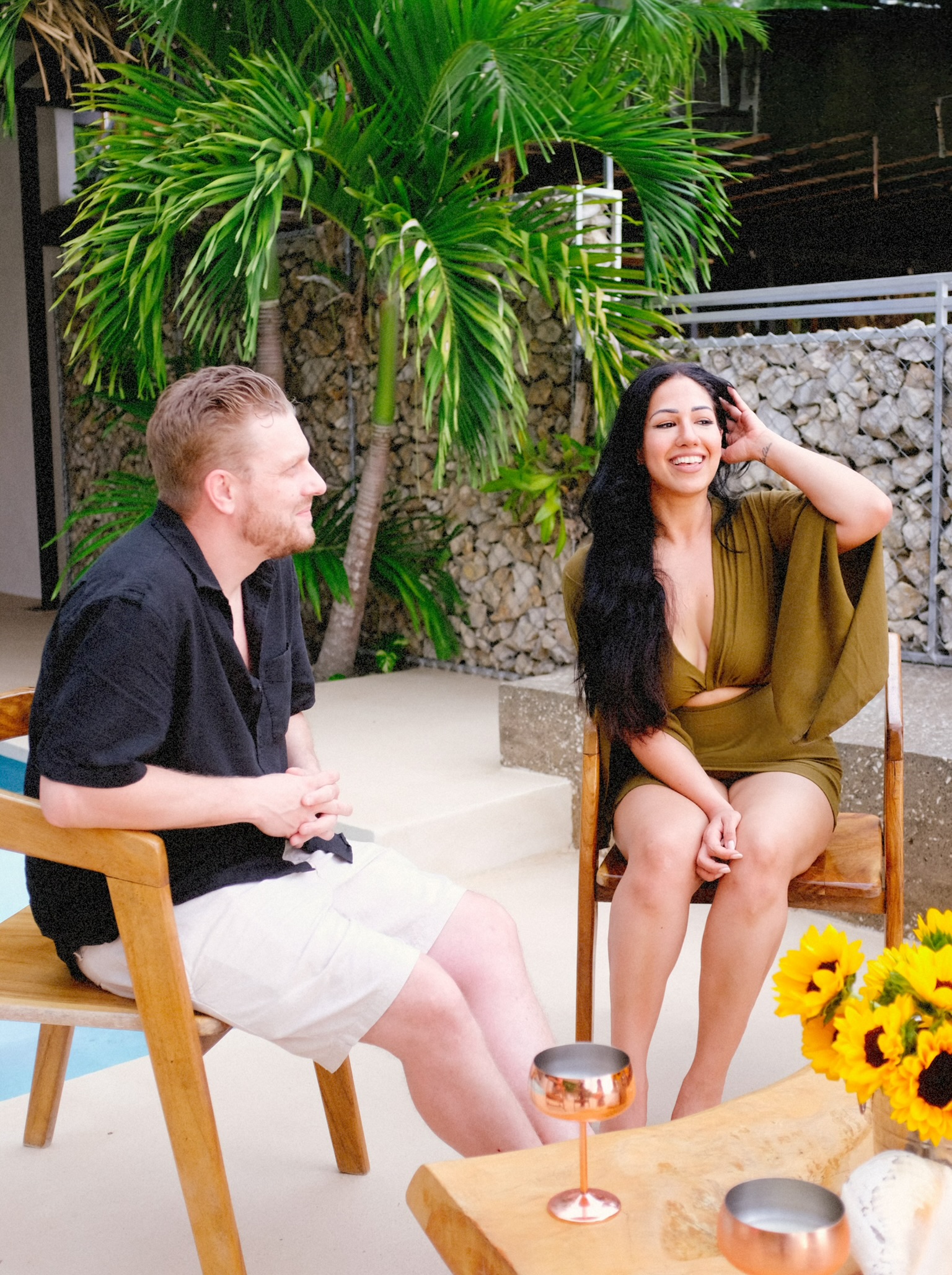Coach Kavita with Brad