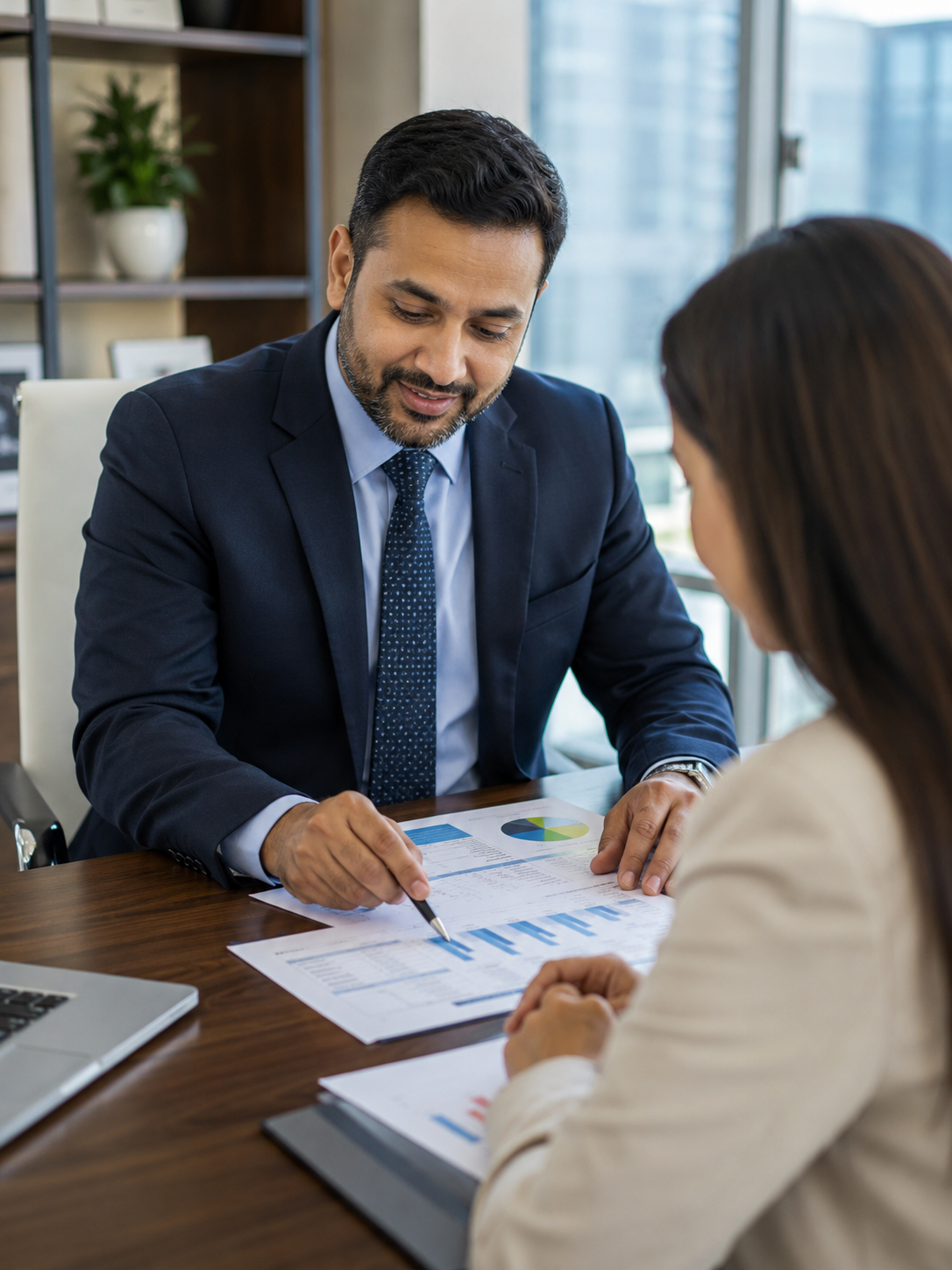 Insurance Agents at work