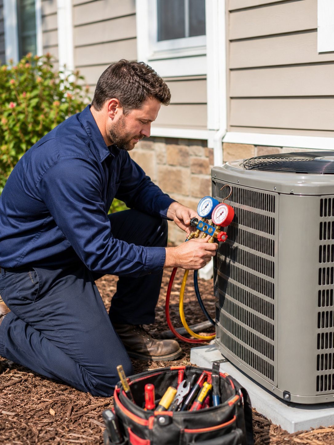 HVAC at work