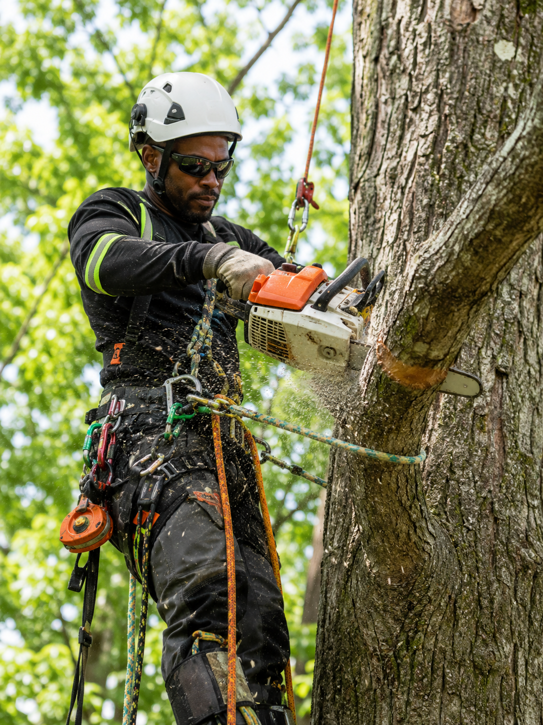 Tree Service at work