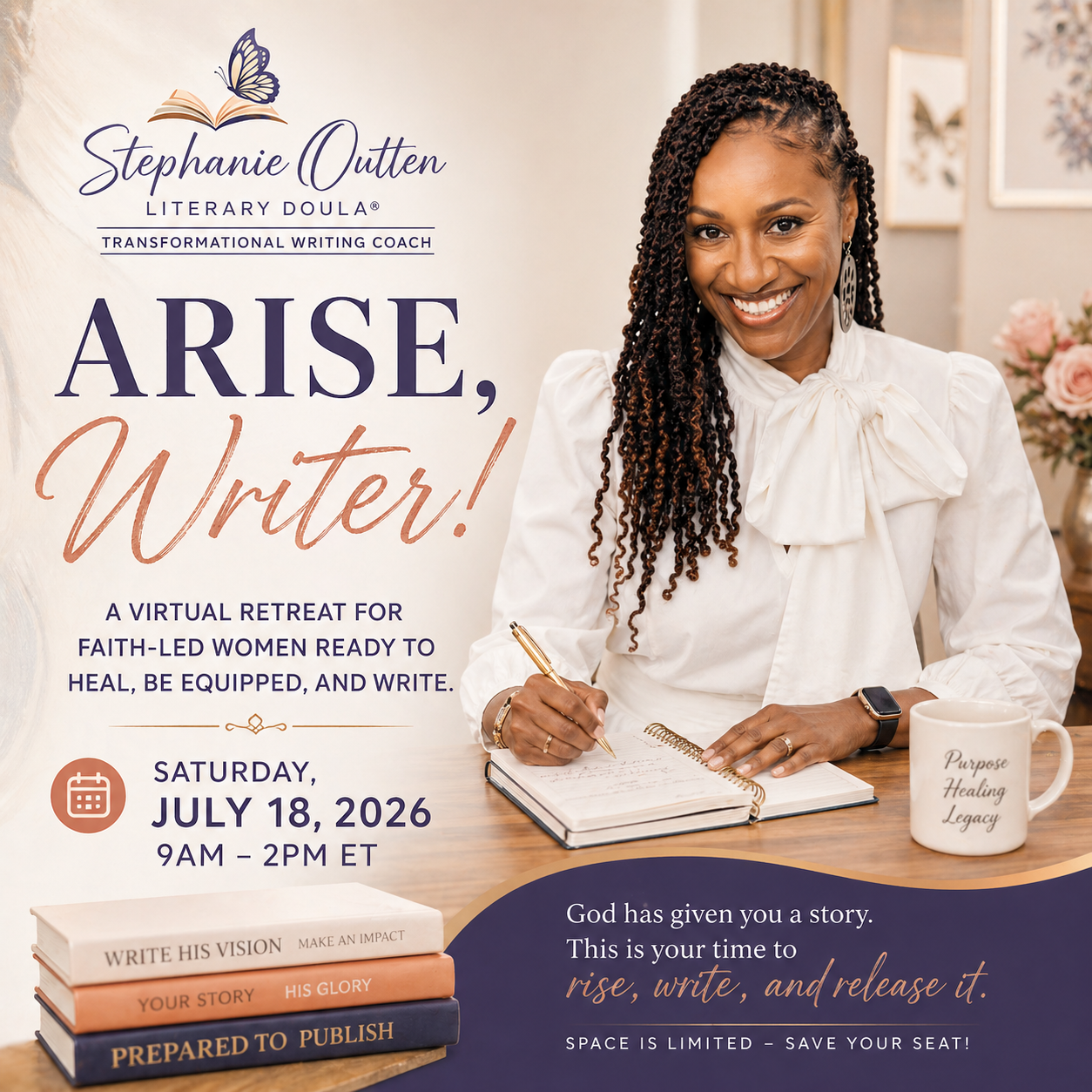 Stephanie Outten – Arise, Writer!