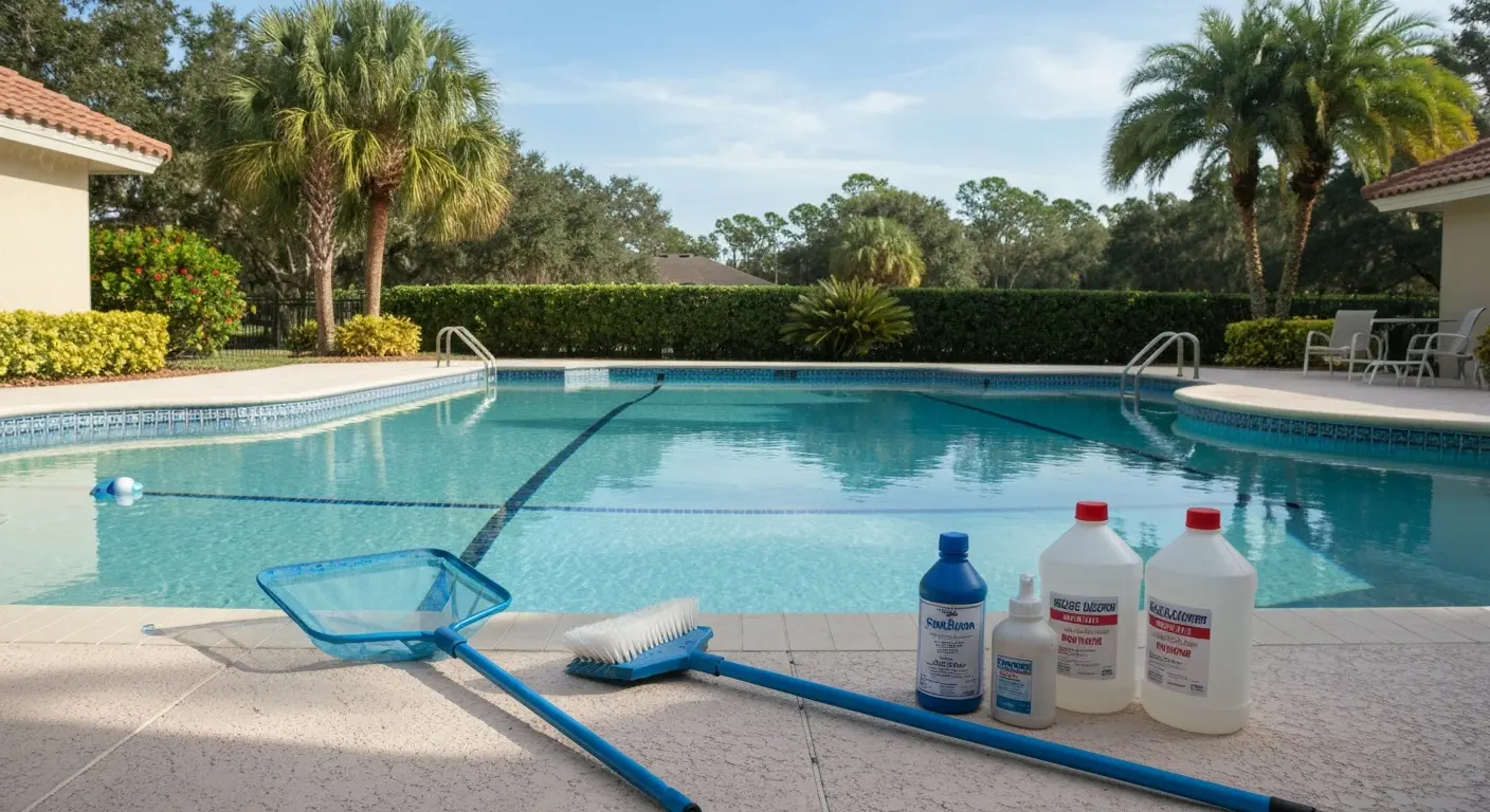 Seasonal pool care