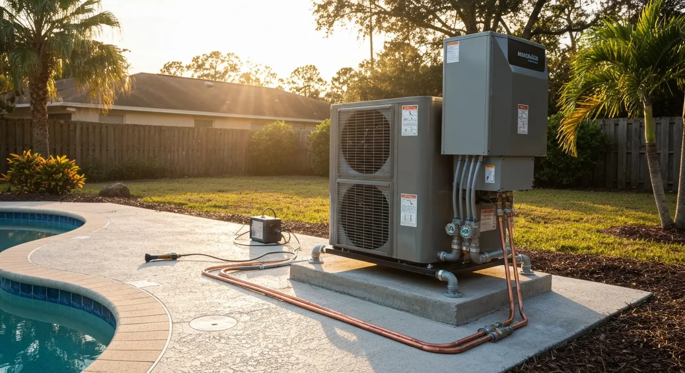 Heat pump installation