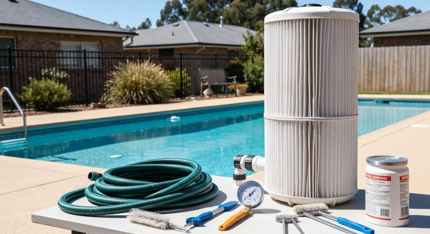 DE filter cleaning and maintenance