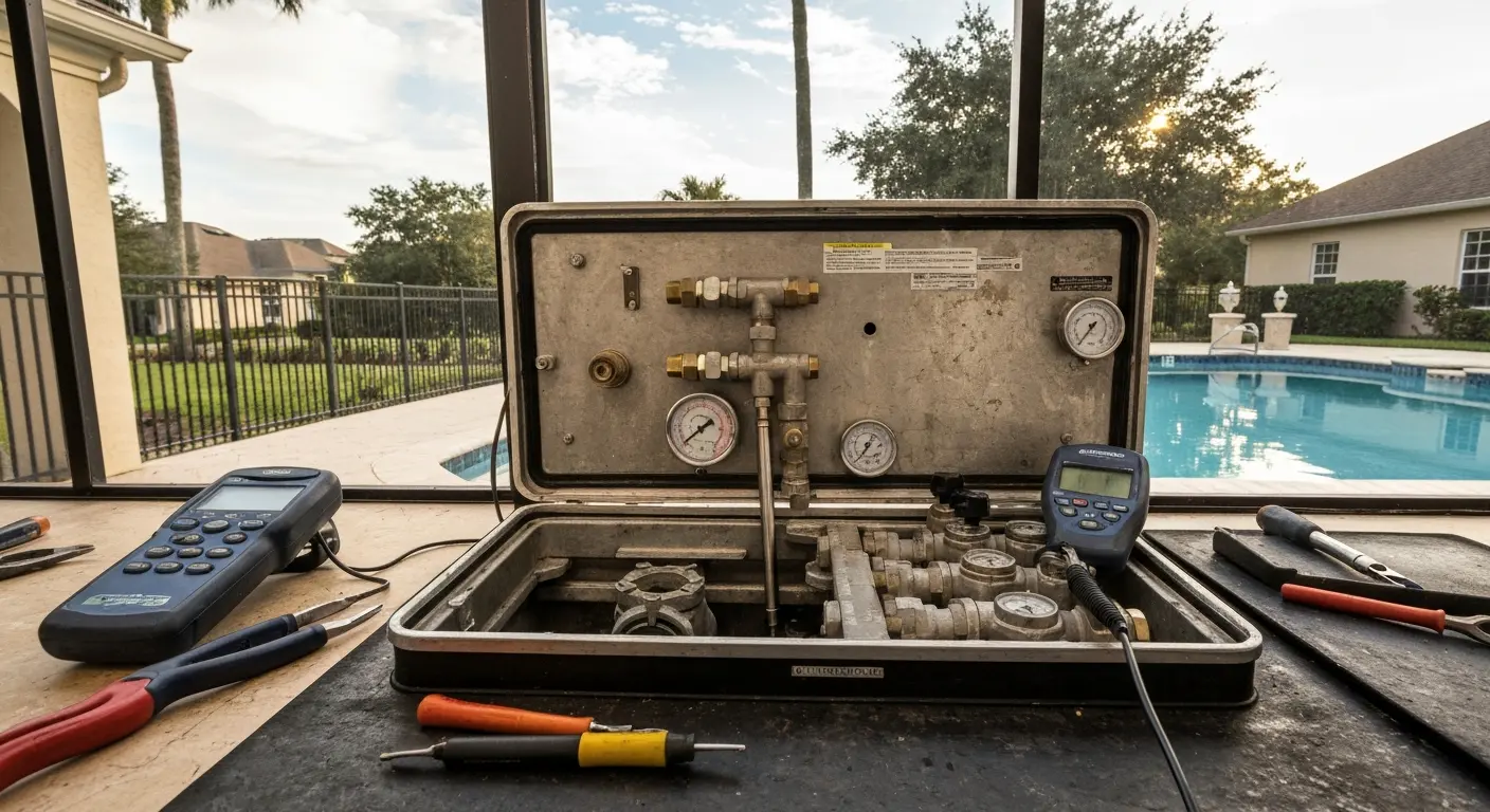 Pool equipment maintenance