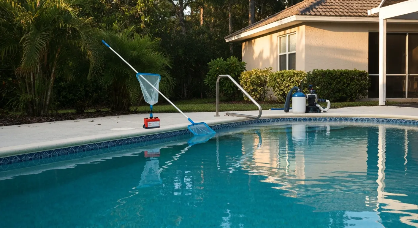 Weekly pool maintenance in Casselberry