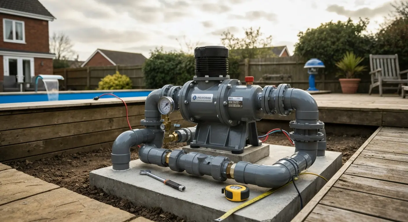 New pool pump installation