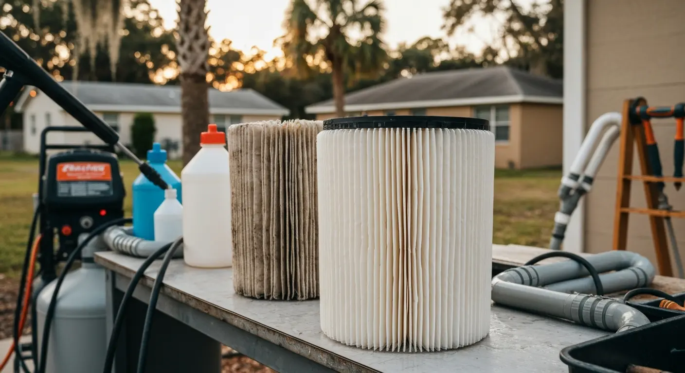 Filter cleaning service