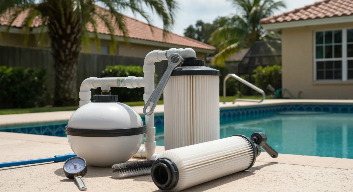 Filter cleaning and maintenance