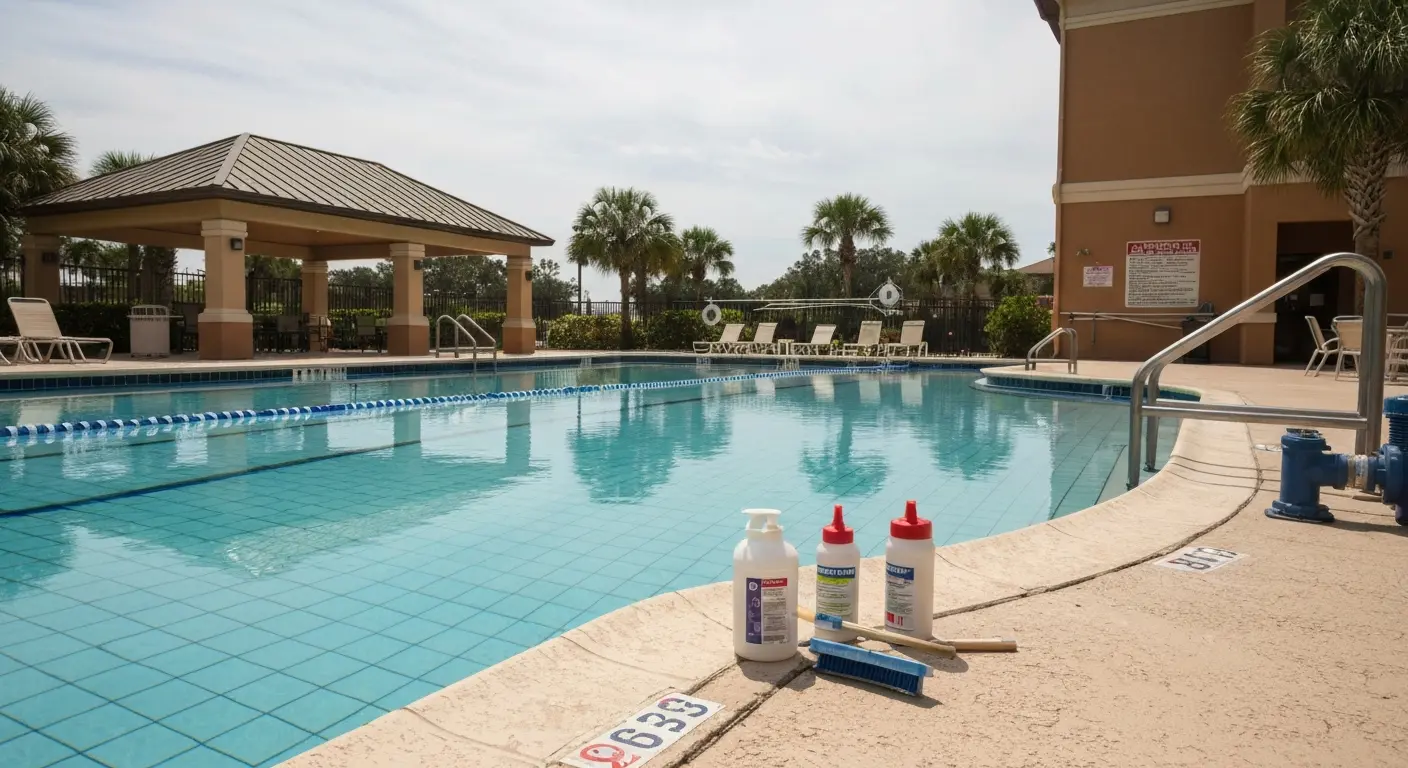 Commercial pool facility