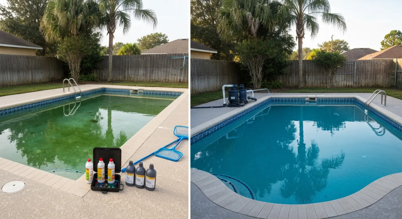 Green pool transformation