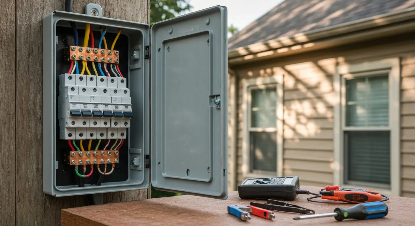 Electrical pump wiring repair