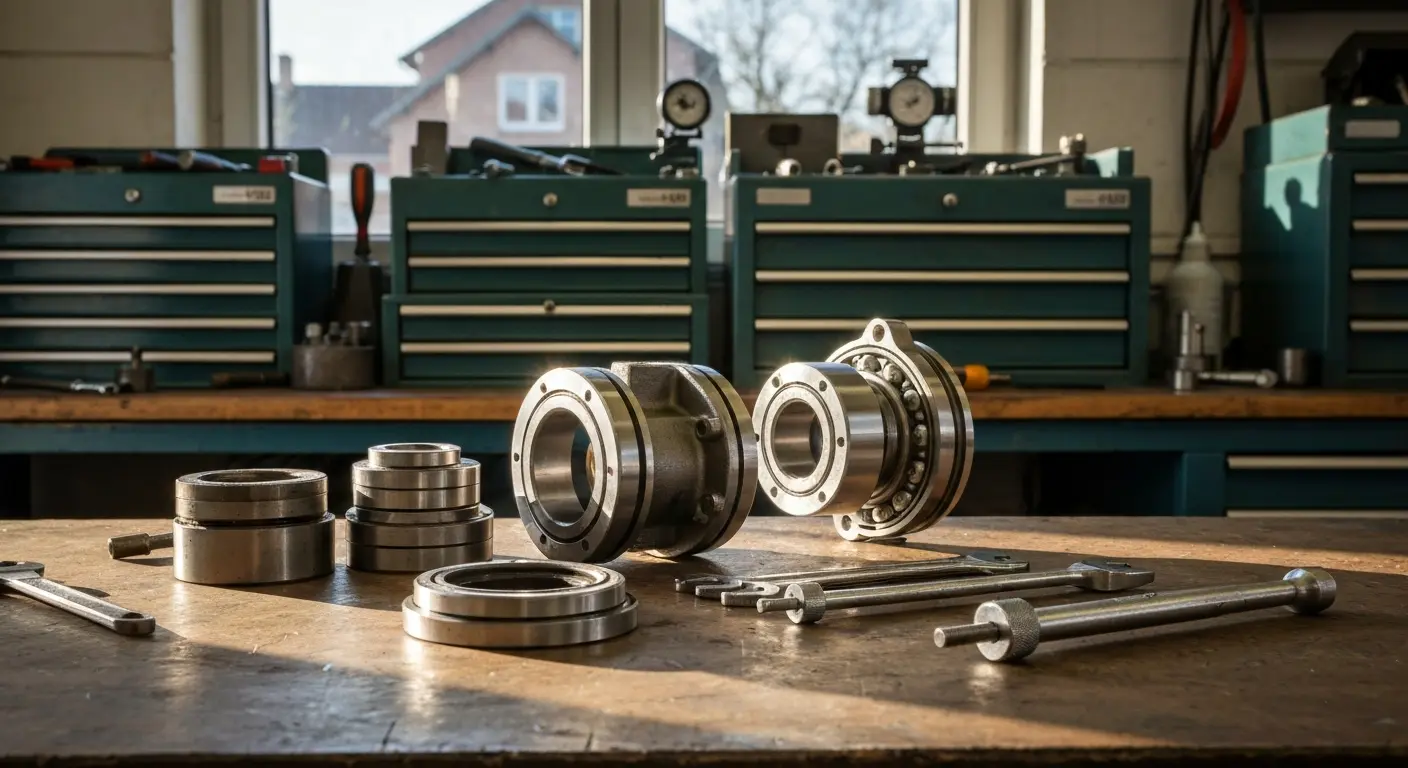 Pump bearing and seal replacement