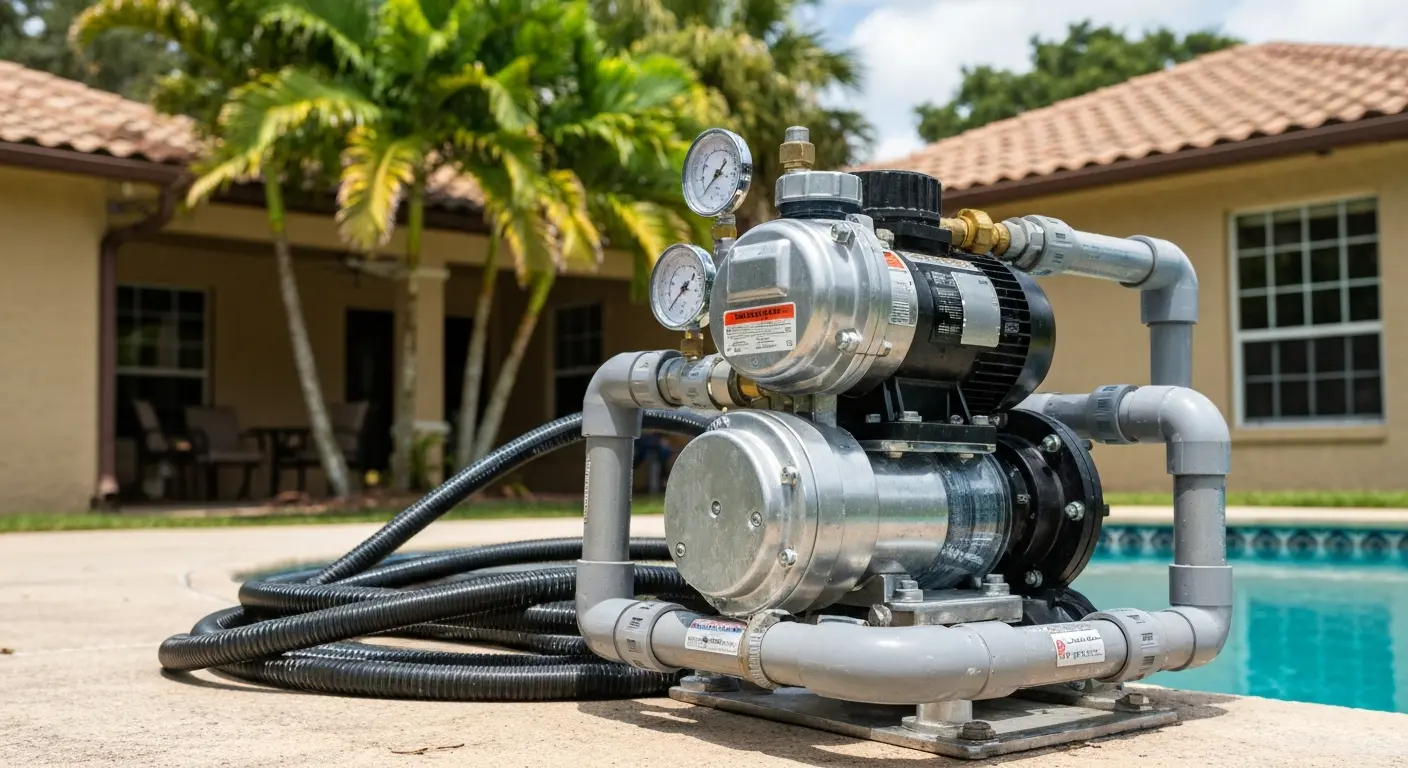 Emergency pool pump repair